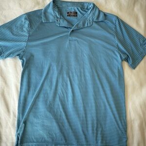 Ben Hogan Blue Striped Men's Shirt Size Small